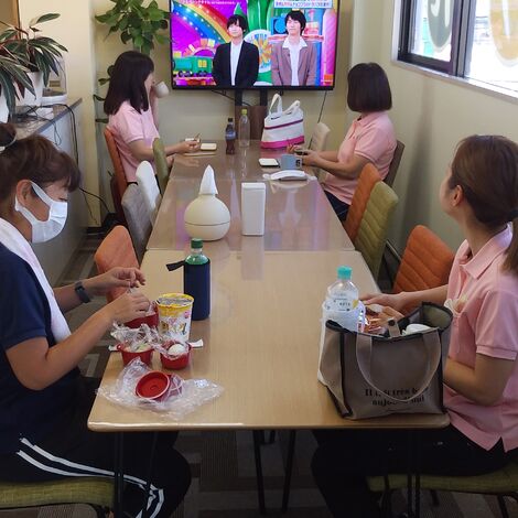 昼休み風景
